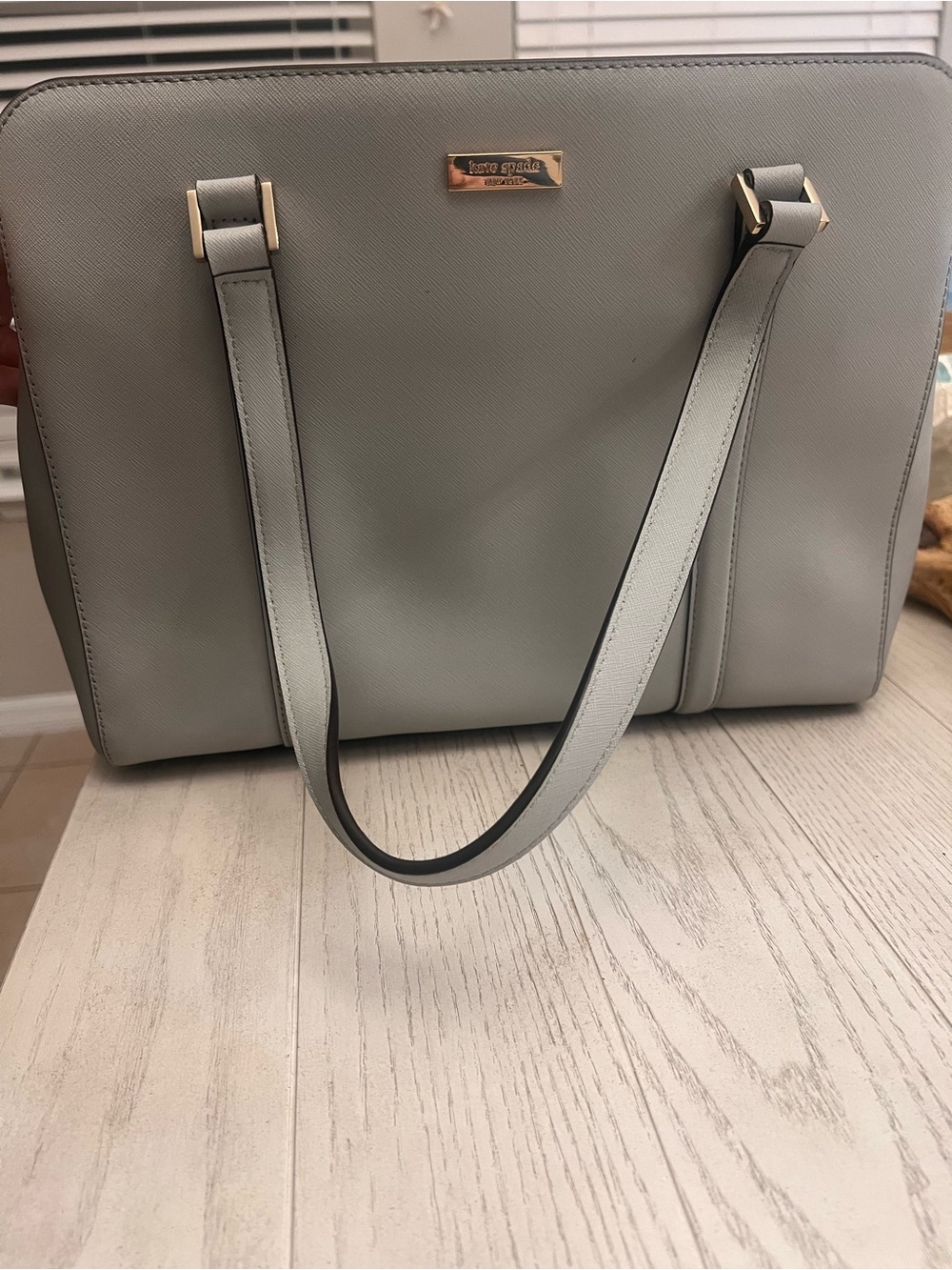 Kate Spade New York Light Gray Handbag